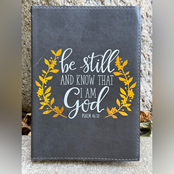 Gray and Yellow Inspirational Journal - Picture 1 of 4